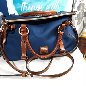Dooney and bourke nylon satchel large